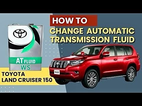 How to change Automatic Transmission Fluid | Toyota Land Cruiser 150 | DIY guide