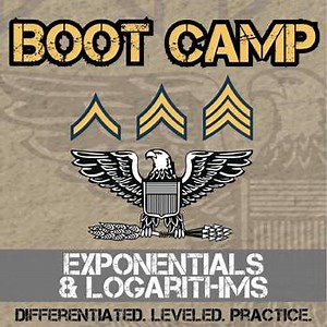 Exponential Functions & Logarithm Boot Camp - Pre-Test, Practice & Mastery Tests