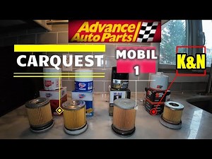 Choosing the Best Oil Filter at Advance Auto Parts | Carquest vs Mobil1 vs K&N