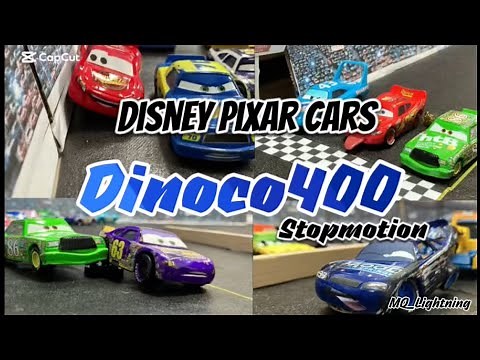 Disney Pixar Cars Dinoco400 First race Stopmotion