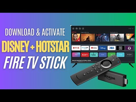 How to Download & Activate Disney+ Hotstar in Amazon Fire Stick 2023 | Login Hotstar on Fire Stick