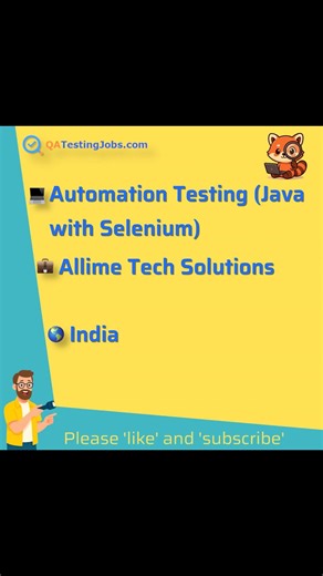 Automation Testing (Java with Selenium)
