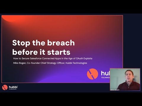 Stop the Breach Webinar | Connected Apps Security