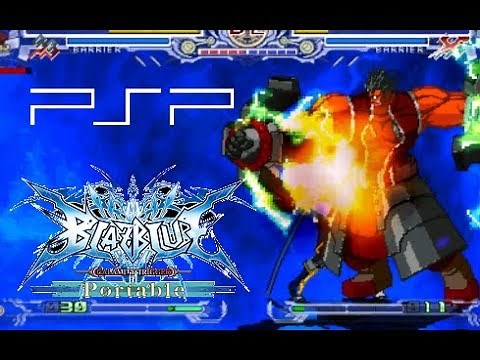 BlazBlue Calamity Trigger Portable playthrough (PSP) (1CC)