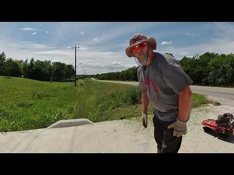 Effortlessly Clear Your Ditch with the Troy-Bilt Walk Behind String Trimmer Mower