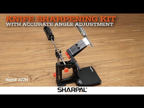 SHARPAL 202H Knife Sharpening Kit with Accurate Angle Adjustment
