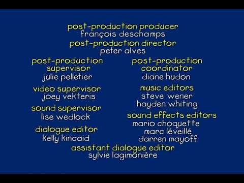 Caillou Season 3 Credits