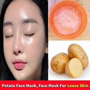 51K views · 1K reactions | Potato Face Mask Face Mask For Loose Skin, Skin Tightening & Open Pores | Post Beauty Tips | Facebook