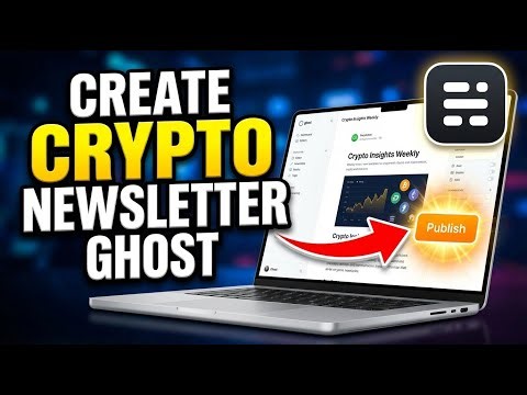 How to create a crypto newsletter with Ghost - Quick Tutorial