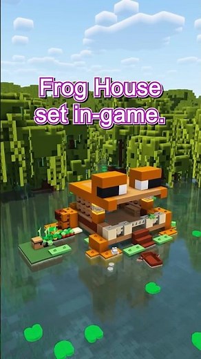 LEGO Minecraft Frog House