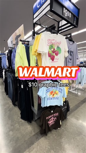 Spring Walmart Tee Styles for Women