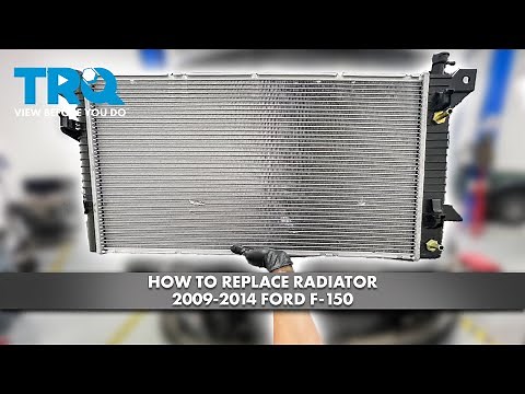 How to Replace Radiator 2009-2014 Ford F-150