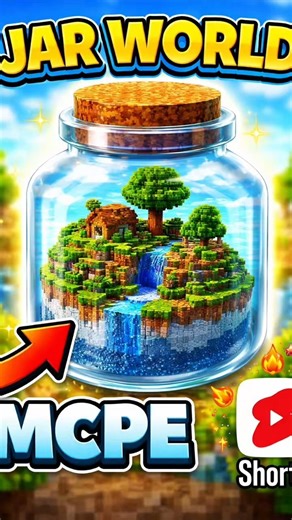 JAR World in Minecraft PE 😱🔥