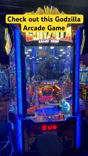 Round1 Godzilla Arcade Game #godzilla #round1 #arcade #arcadegames #arcadegame #gojira #toho