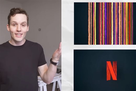Este artista ha recreado la "intro" de Netflix con lana. Es tan increíble que hasta Netflix le ha felicitado por el resultado