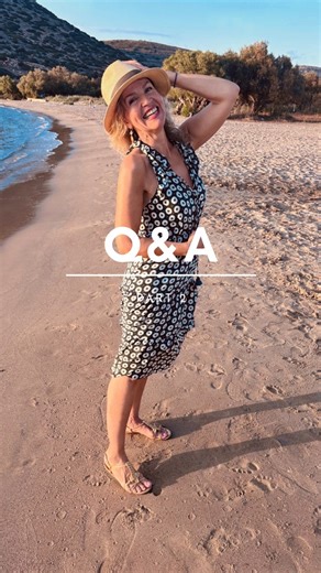 18K views · 685 reactions | I’m currently on vacation in Greece and loved answering some of your great questions! This is part 2 – don‘t forget to watch the first part as well and send in questions for the next one in the comments down below! #annesophiemutter | Anne-Sophie Mutter | Facebook