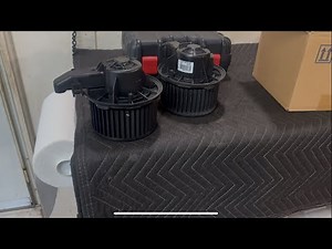 Replacing the blower motor on a Ford Escape
