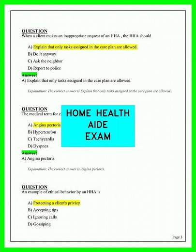 2026 HHA Exam Secrets: How to Pass Your Home Health Aide Certification on the First Try! 🩺📖