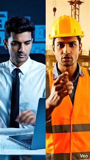 Site Job vs Structural Engineer 🤔 कौन सा सही है #civilengineering #siteengineer #careerchoices