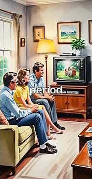 The Switch to Color TV | From Black & White to Full Spectrum 📺✨ #historyshorts#facts #history