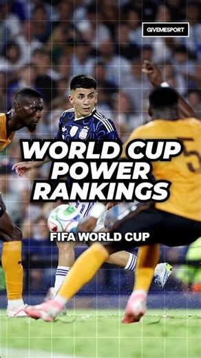 FIFA World Cup: The TOP 5 Nations, Ranked 🏆 #worldcup #ranking
