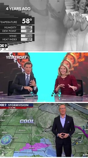 369K views · 2.4K reactions | Ope, it happened again! A small technical glitch can make for a big laugh, as anchors Randy Meier and Kelcey Carlson rolled with the punches during last night's weather segment with Ian Leonard. Although this moment was great, nothing will ever top the memorable incident four years ago when Jennifer McDermed got creative with a broken graphic, a clip that ended up with over 18 million YouTube views. | Fox 9 | Facebook