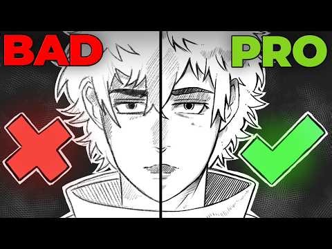 I Made a MANGA Only Using MICROSOFT PAINT...