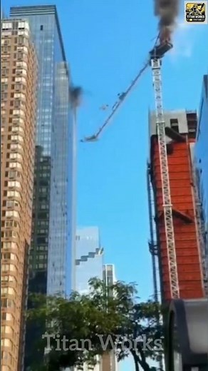 Deadly Mistake at 200 Feet — Crane Collapse Caught on Camera