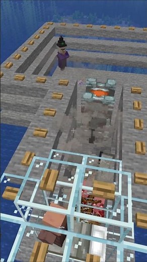 Automatic & Easy: The Perfect RAID FARM #minecraftenglish #minecrafttutorial