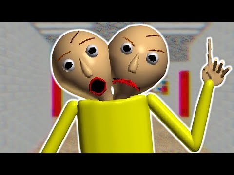 TWO-HEADED BALDI IS 2X MORE EVIL! | New Baldis Basics Mod