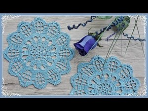 Crochet Doily windows pattern | How to Crochet Doily step by step tutorial