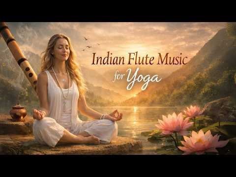 Indian Flute Music for Yoga Bansuri music, Instrumental music, Calming music, Yoga music
