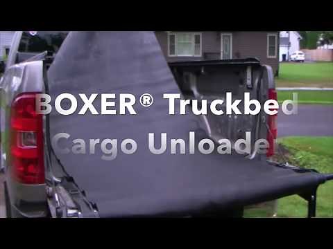BOXER Truckbed Cargo Unloader Install & Review. How to unload gravel or firewood from your truck.