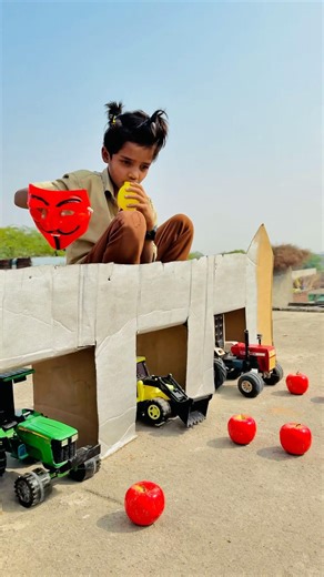 Remote Control Jcb And Dumper Truck tractor Unboxing And Testing Short Video #automobile #ytshorts