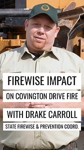 FAQ: HOW DOES FIREWISE USA WORK TO PROTECT HOMES FROM WILDFIRE? Firewise USA is a FREE community program that provides simple, effective steps to help communities reduce the risk of destruction from wildfire. SCFC has a Firewise and fire prevention coordinator in each area of the state who can assess communities for wildfire risk and recommend ways to protect homes. State Firewise and Prevention Coordinator Drake Carroll had previously worked with two communities near the Covington Drive area. H