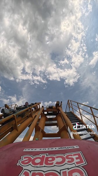 Countdown to Thrills at Six Flags Great Escape Roller Coaster POV!