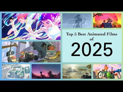 Top 5 Best Animated Films of 2025