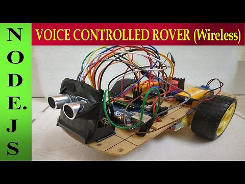 Voice Controlled and Obstacle avoidance Robotic Car using Node and Arduino-Uno