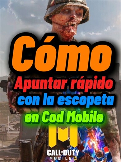 Cómo dominar el quickscope con la escopeta en Cod Mobile #codlatinoamerica #codtips #codm #codmcommunity #callofdutymobile