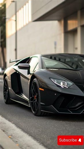 Lamborghini Black – King of Speed on the Streets | Full Walkaround & Engine View