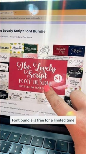 If you have a cutting machine, you NEED this FREE Mystery Bundle! 🤩