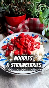Ah, the classic Polish pasta with strawberries, twaróg, and yogurt - a dish that sparks strong opinions! 😂 Some people love it, some people... well, let's just say they need their taste buds checked. You either get it or you don't! But seriously, who needs traditional pasta sauces when you can have sweet and tangy goodness? #PolishFood #StrawberryPasta #TwarógTales #LoveItOrHateIt | Cook In Polish - Polish Food Recipes