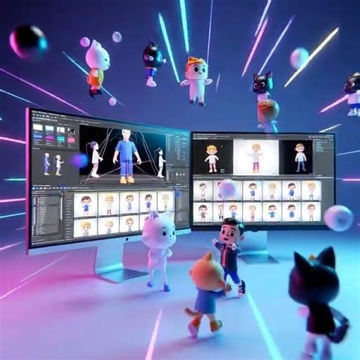 3D Character Animation & VFX Services | Ultra 3D Works #3danimation #kidsvideo #animation