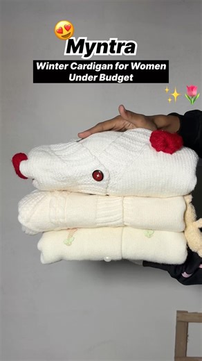 Winter Cardigans for Women Under Budget | Stylish & Affordable Haul 🧥✨