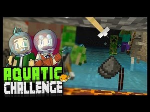 INSANELY FAST MOB FARM!! - Minecraft Aquatic Challenge - #12