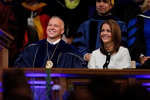 4.6K views · 212 reactions | It's been a historic week on campus with the Inauguration Ceremony for President. C. Shane Reese. The inauguration of C. Shane Reese as the 14th president of Brigham Young University not only marked his formal induction to the presidency but also unveiled his commitment to help BYU reach its fully prophesied potential. | BYU | Facebook