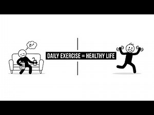 Why Daily Exercise is Important | Stick Figure Health Animation