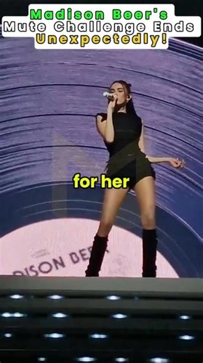 Madison Beer's Mute Challenge Failed HILARIOUSLY! 😂#shorts #madisonbeer #mutechallenge