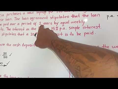 Hire Purchase Agreement - Grade 08 Mathematics