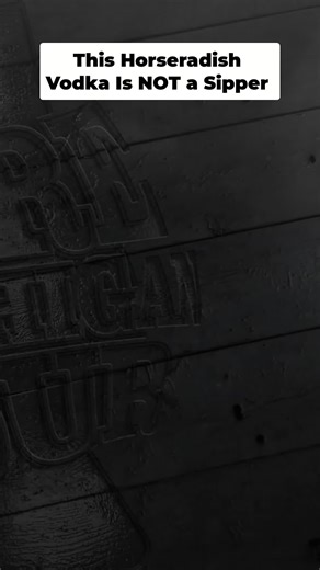 Horseradish vodka: surprisingly good...mixed! Brent's reaction says it all. 😂 #Vodka #Drinks #Friends #Funny #TasteTest